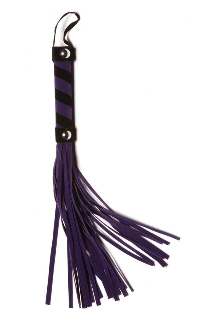 Allure Lingerie Women's The Pleaser Whip- Purple - One Size