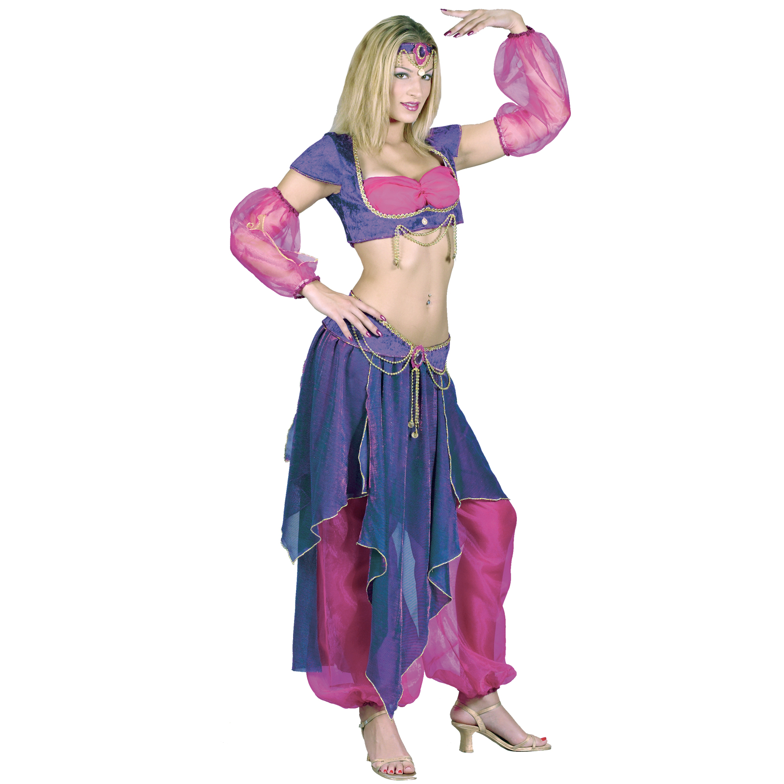 Fun World Women's Belly Dancer Adult Costume - M/L