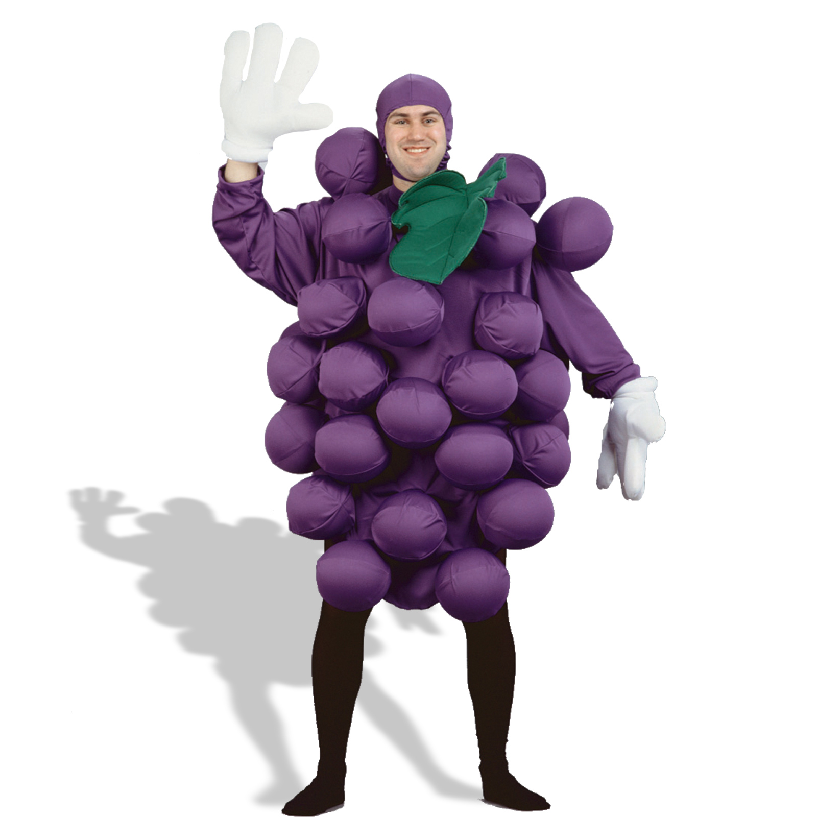 Peter Alan Inc Men's Purple Grapes Adult Costume - Purple - Standard One-Size