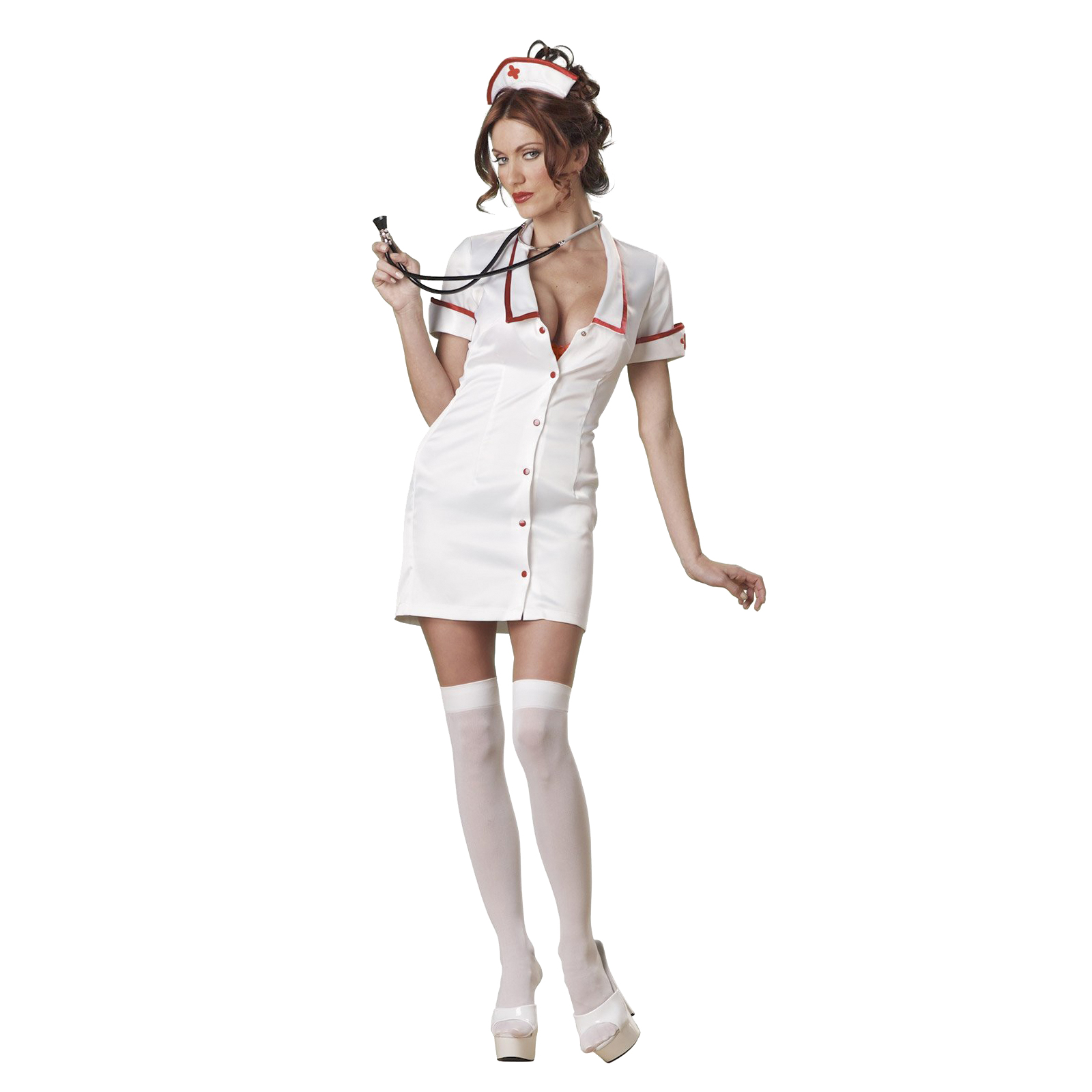 In Character Costumes Women's Temperature Rising Elite Collection Adult Costume - White - Large