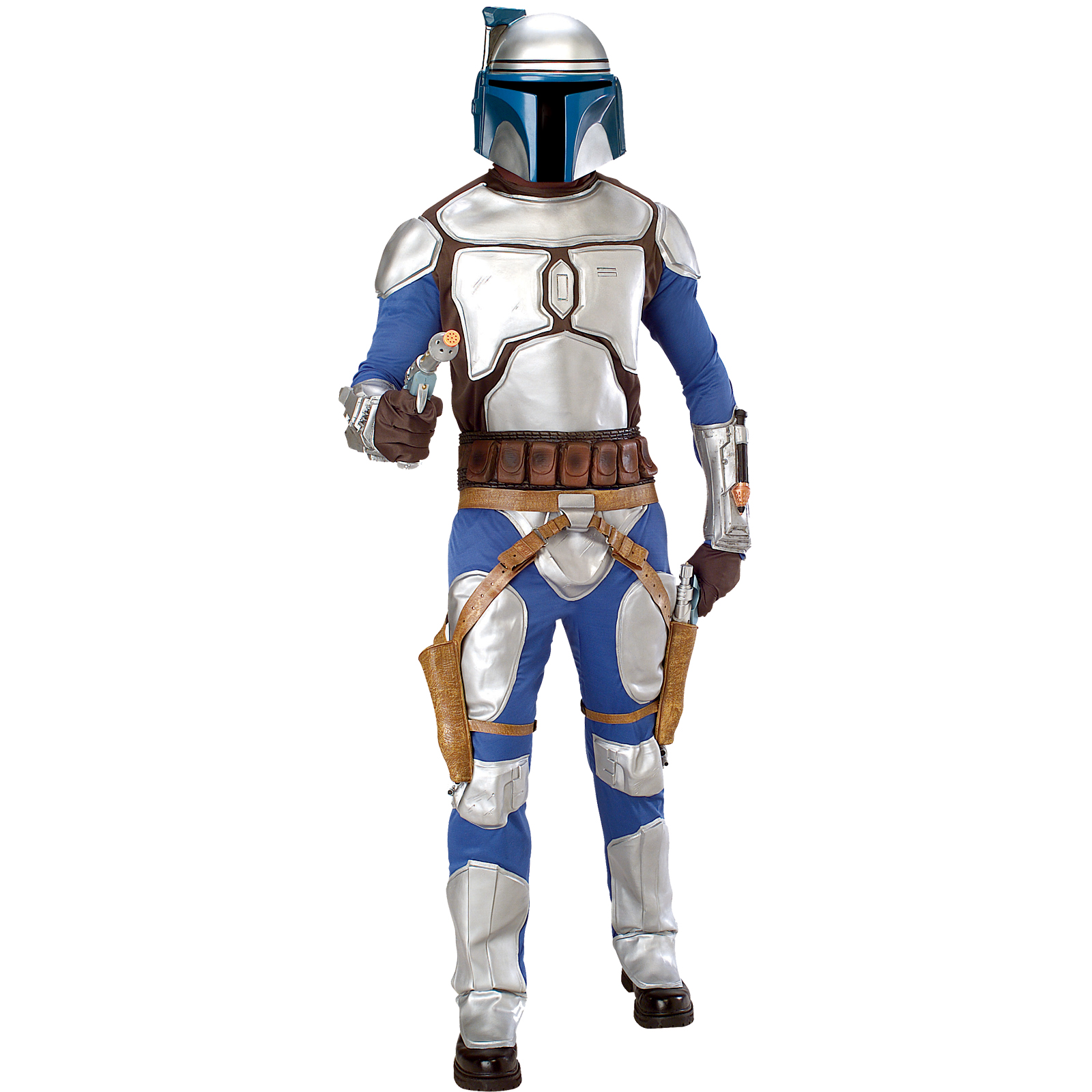 Rubie's Costume Co Men's Star Wars Jango Fett Deluxe Adult - Gray - Standard One-Size