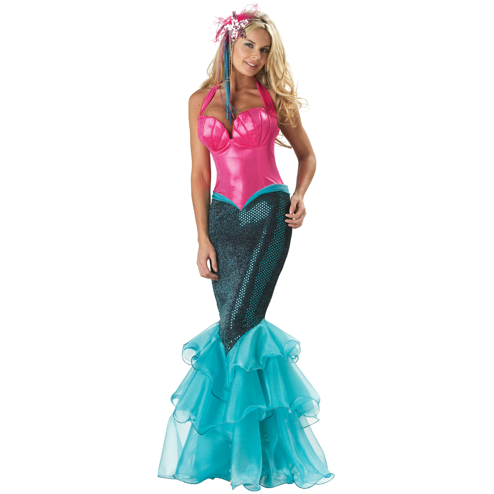 In Character Costumes Women's Mermaid Elite Collection Adult - Blue - Large