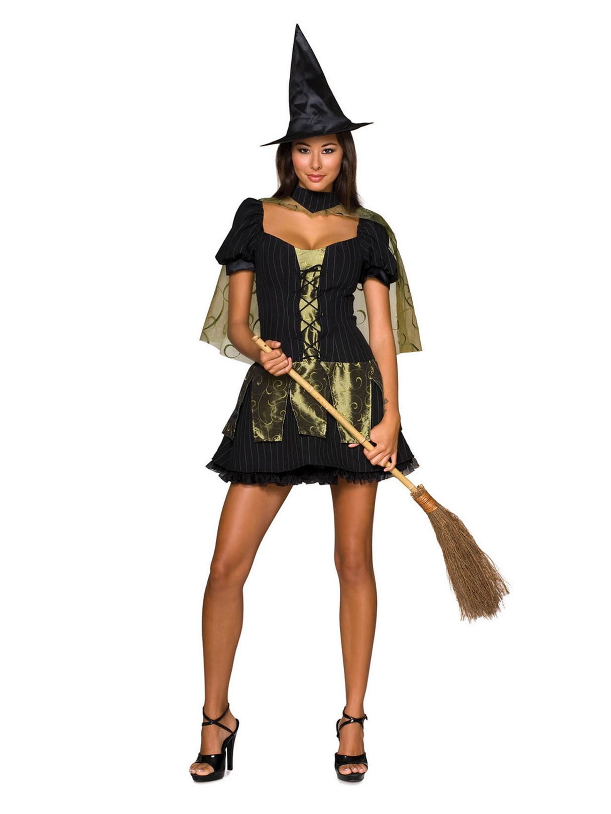 Rubie's Costume Co Women's The Wizard of Oz Sexy Wicked Witch of the West Adult Costume - Black - Medium