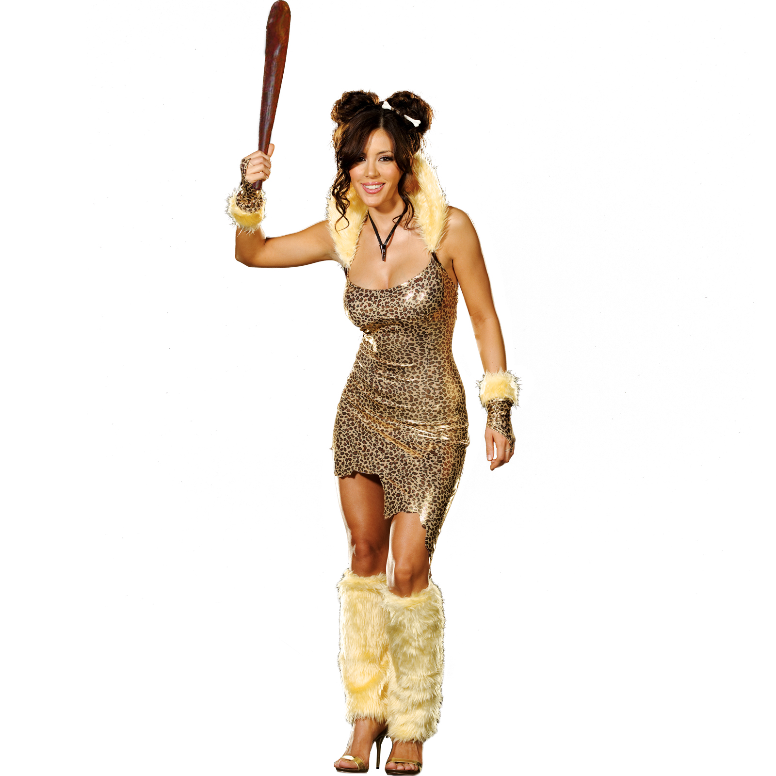 Dreamgirl Women's Clubbin' Cave Girl Adult Costume - Large