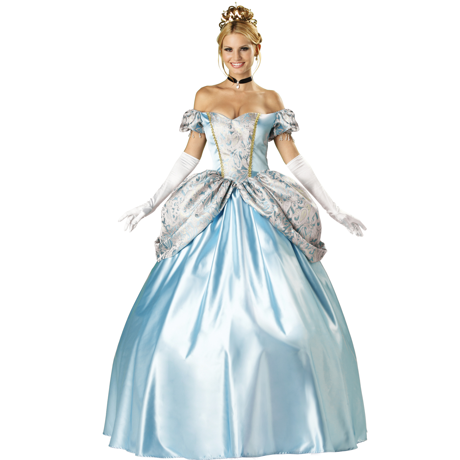 In Character Costumes Women's Enchanting Princess Elite Collection Adult Costume - Blue - Large