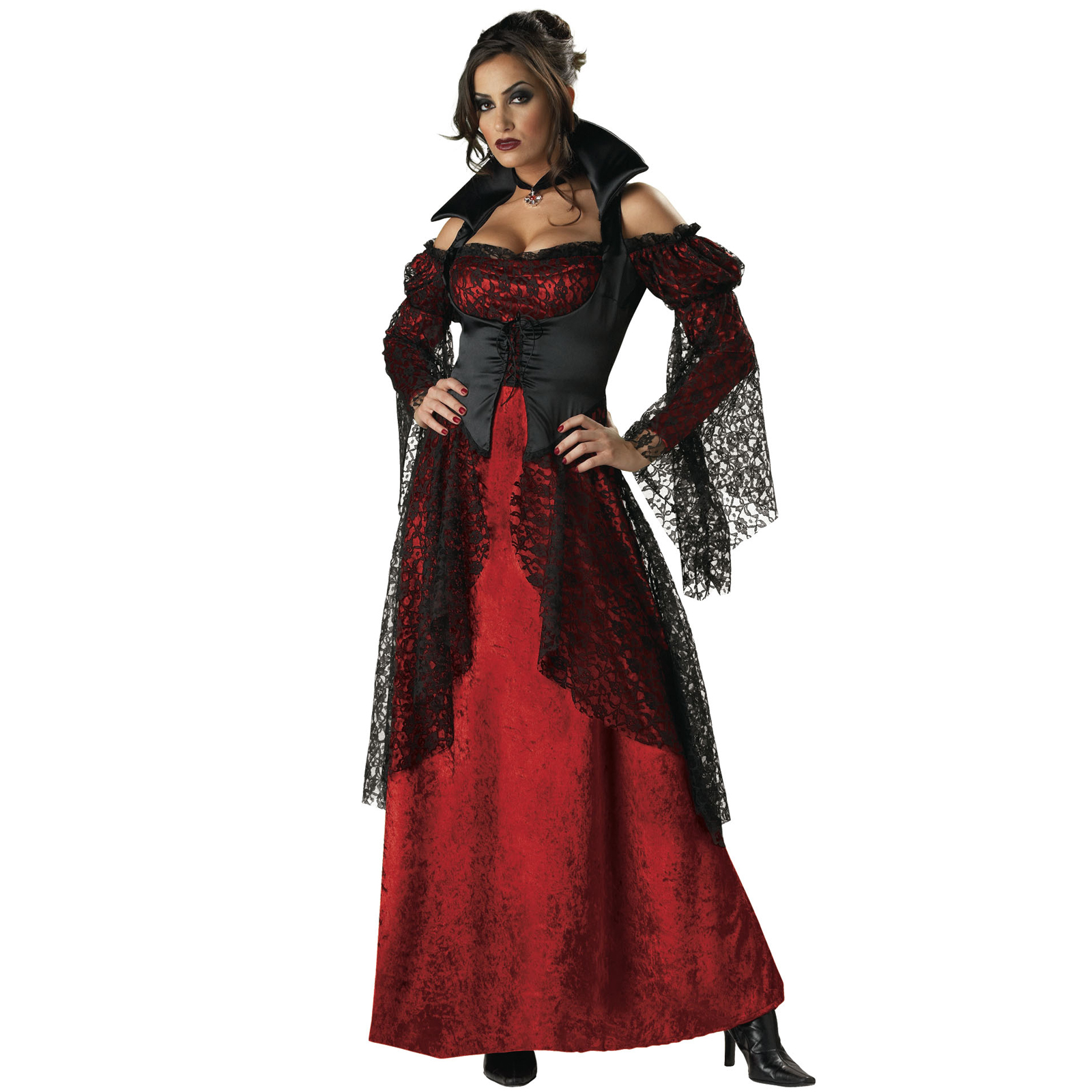 In Character Costumes Women's Vampiress Elite Collection Adult Costume - Red - Large