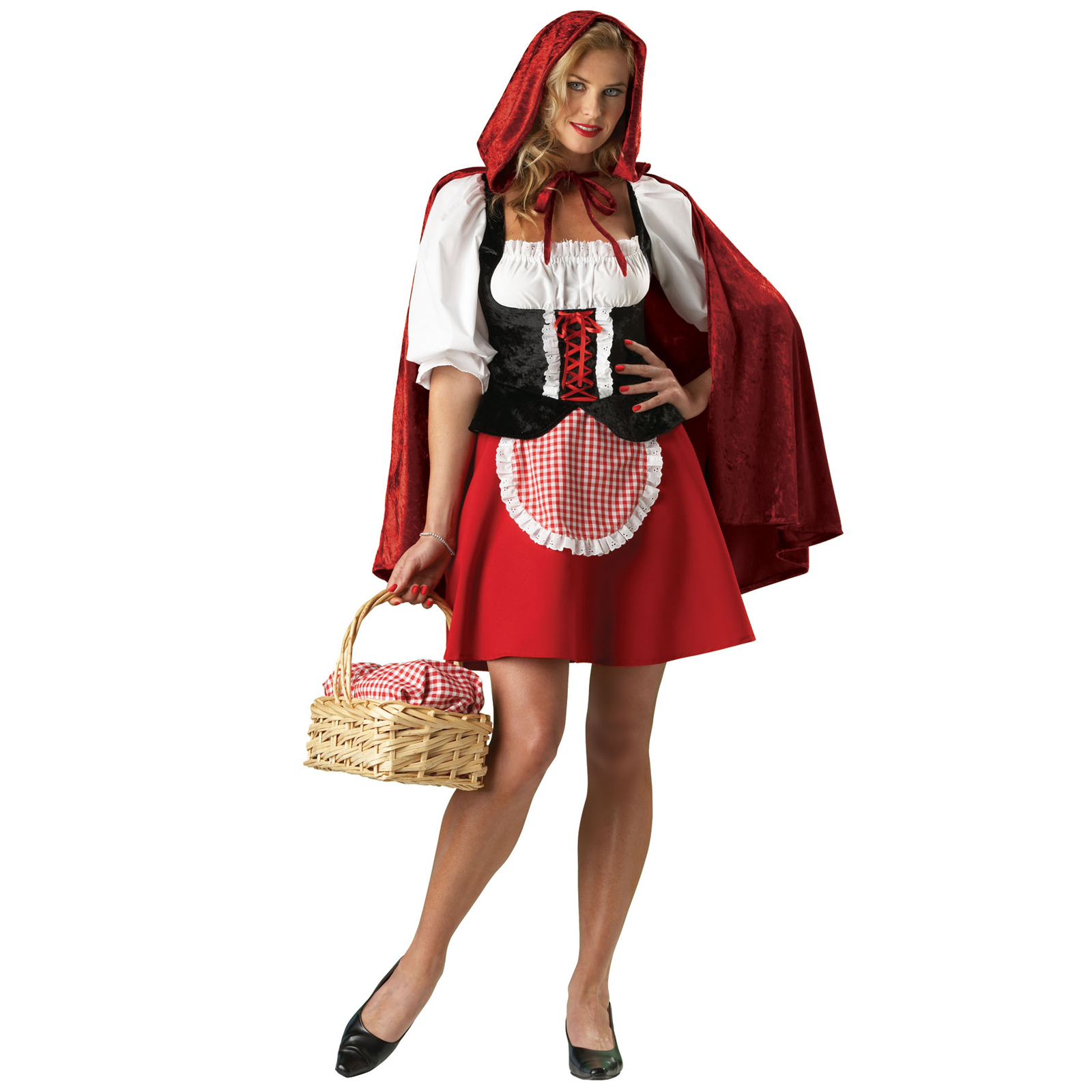 In Character Costumes Women's Red Riding Hood Elite Collection Adult Costume - Red - Large