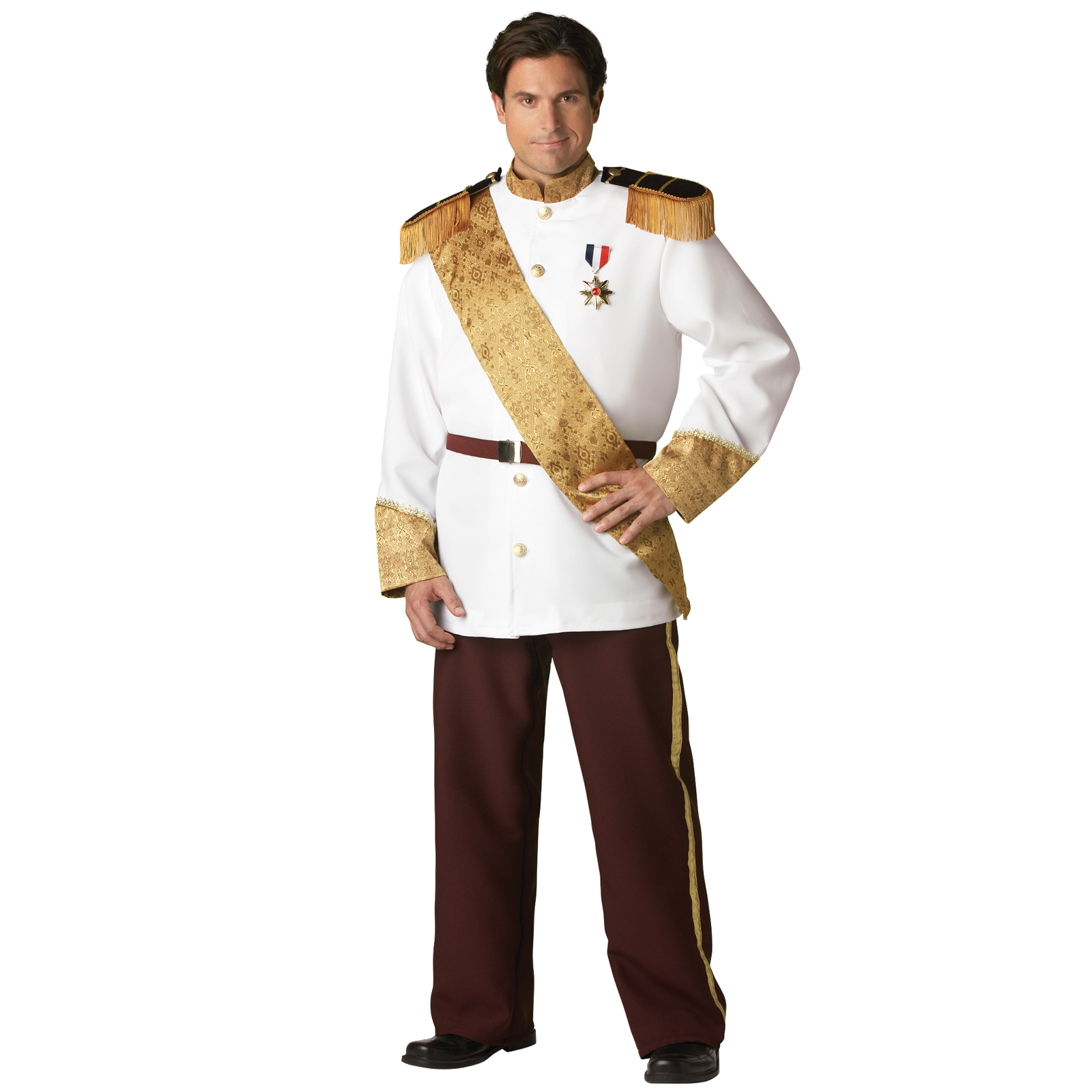 In Character Costumes Men's Prince Charming Elite Collection Adult Plus Costume - Blue - 2X-Large