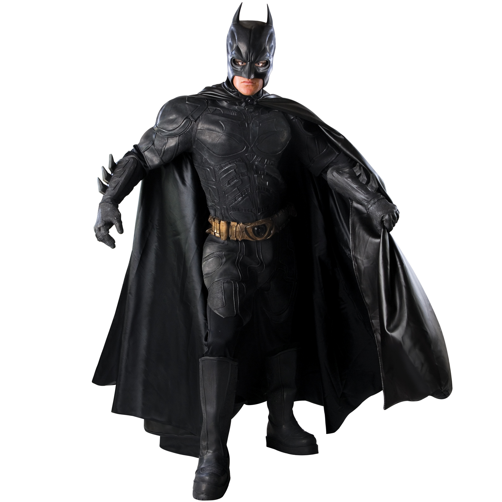 Rubie's Costume Co Men's Batman Dark Knight - Batman Grand Heritage Collection Adult Costume - Black - Large