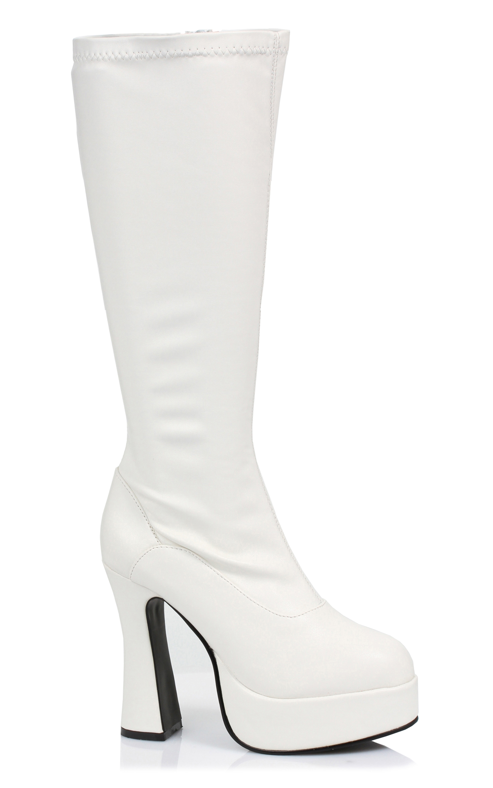 Ellie Shoes Women's ChaCha (White) Adult Boots - White - 10 for Valentines Day