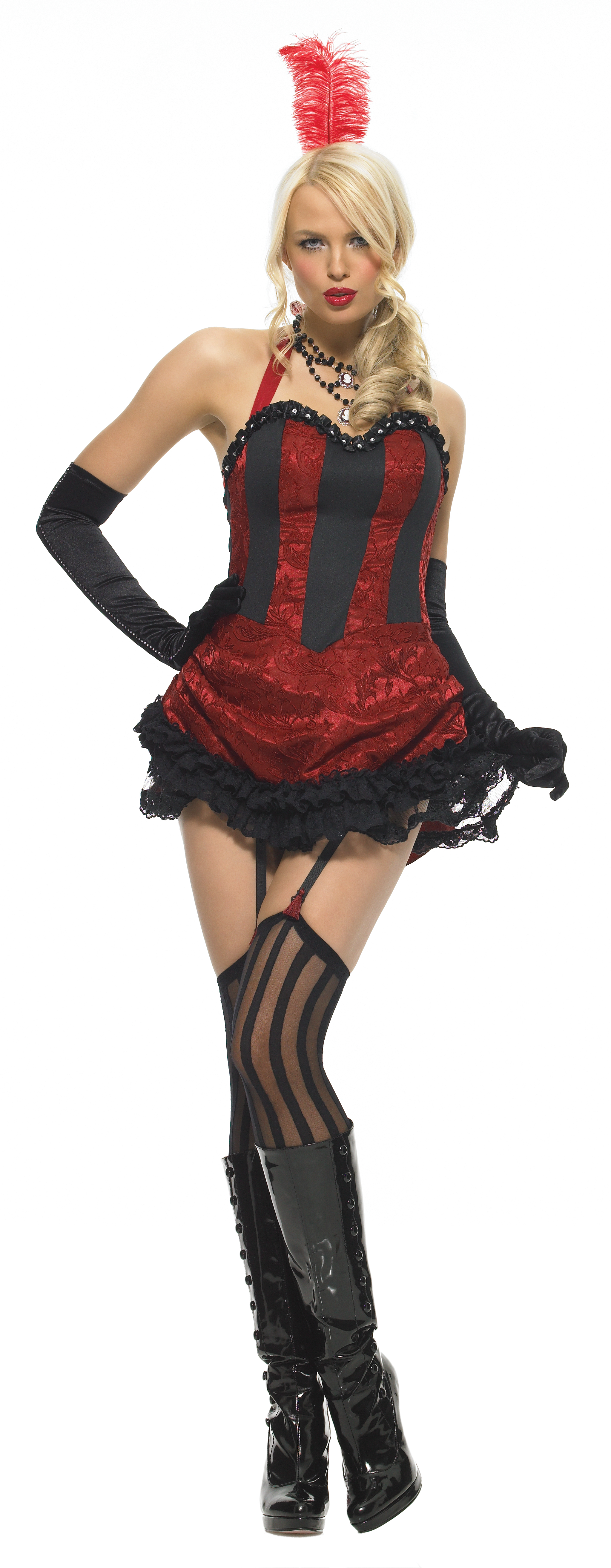 Leg Avenue Women's Burlesque Dancer Adult Costume - Large