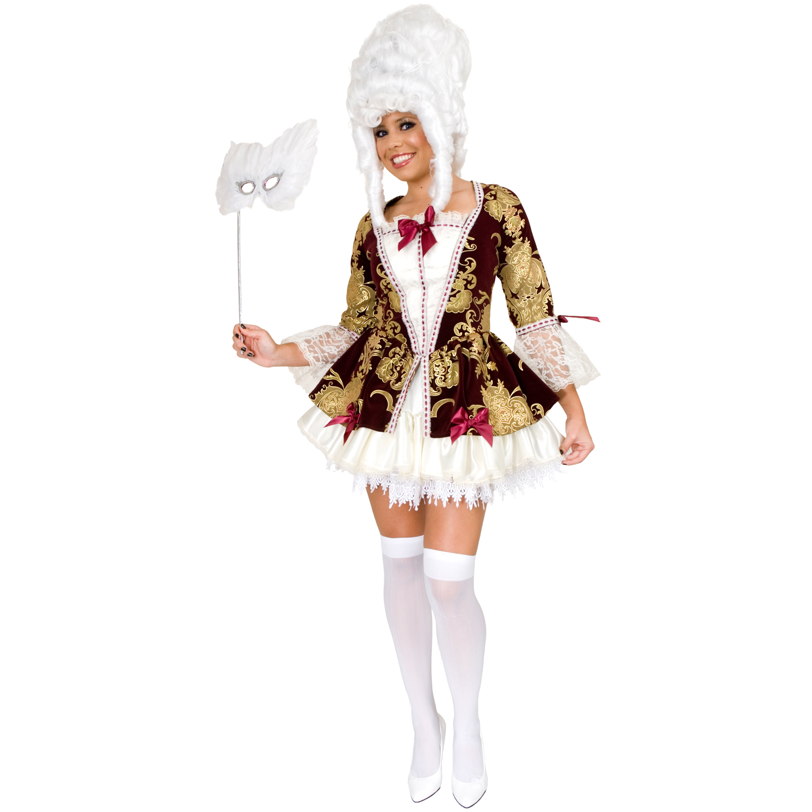 Charades Costumes Women's Contessa Wine Gold Adult Costume - Large