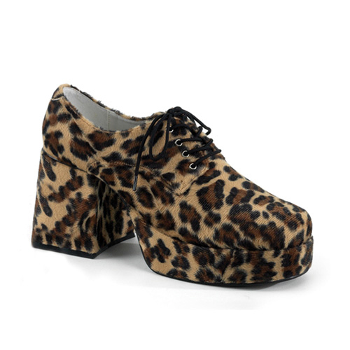 Pleaser Shoes Women's Cheetah Platform Adult Shoes - Tan - Large (12-13)