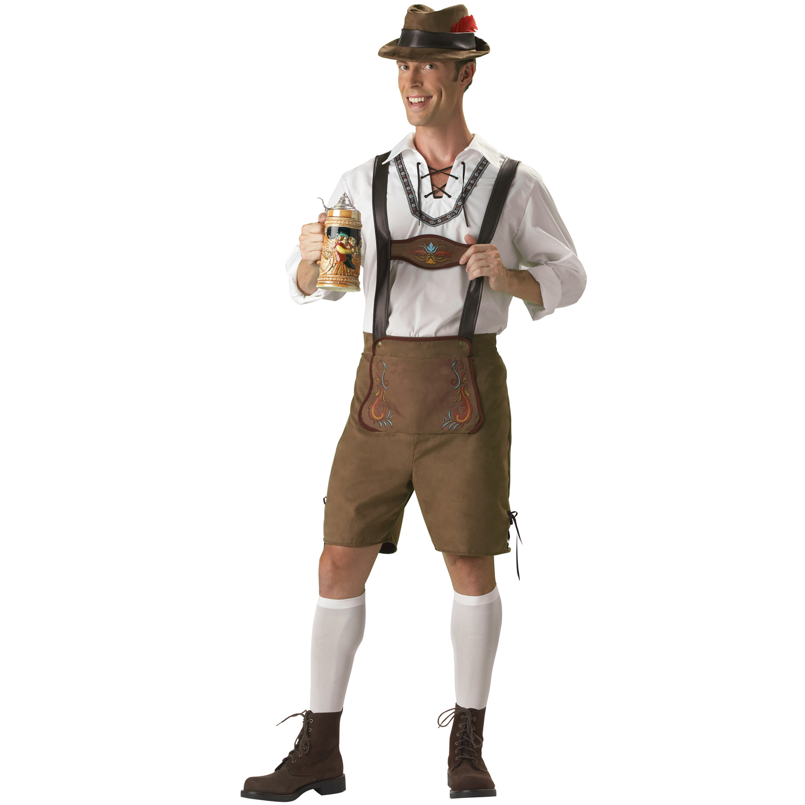 In Character Costumes Men's Hansel Elite Collection Adult Costume - Brown - Large