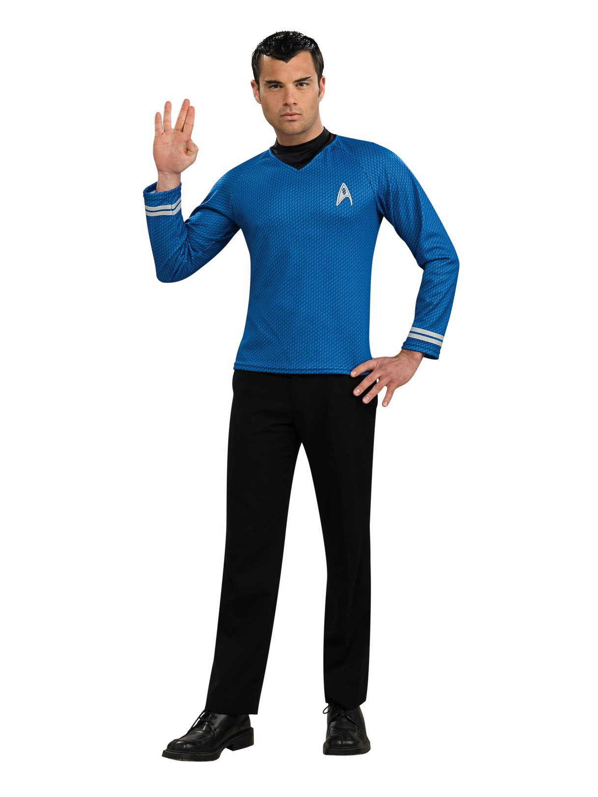 Rubie's Costume Co Men's Star Trek Movie (2009) Blue Shirt Adult Costume - Blue - Large