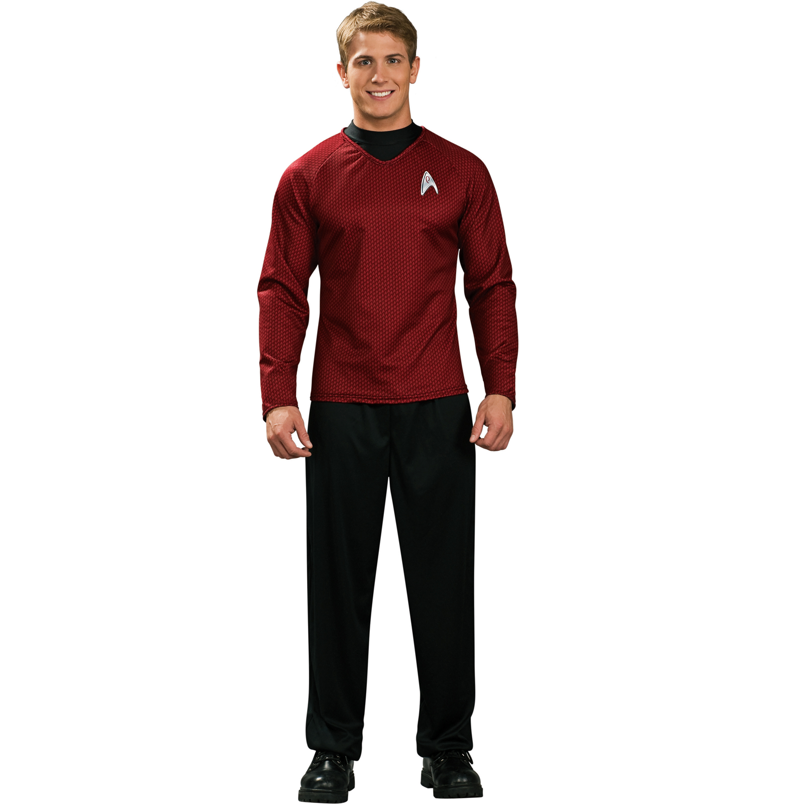 Rubie's Costume Co Men's Star Trek Movie (2009) Red Shirt Deluxe Adult Costume - Red - Large