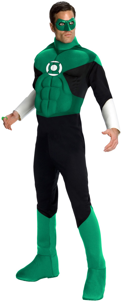 Rubie's Costume Co Men's Green Lantern Adult Costume - Green - Large