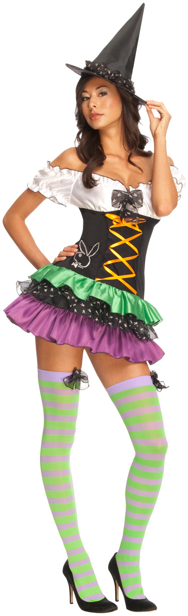 Rubie's Costume Co Women's Playboy Witch Adult Costume - Black - Large