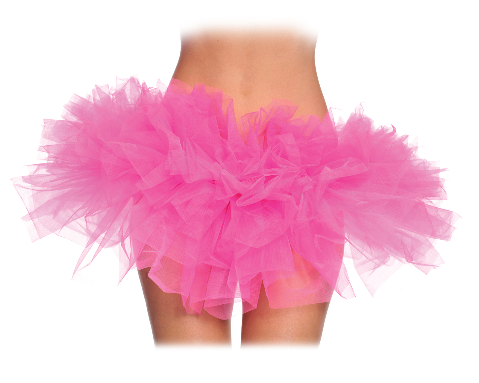 Leg Avenue Women's Organza Tutu Adult - Hot Pink