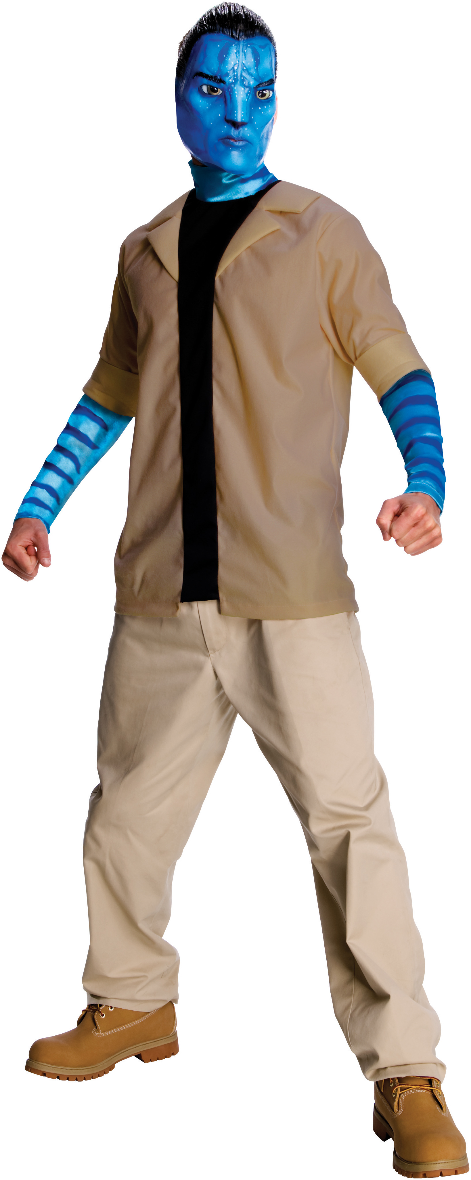 Rubie's Costume Co Men's Avatar Movie Jake Sully Adult Costume - Blue - Standard