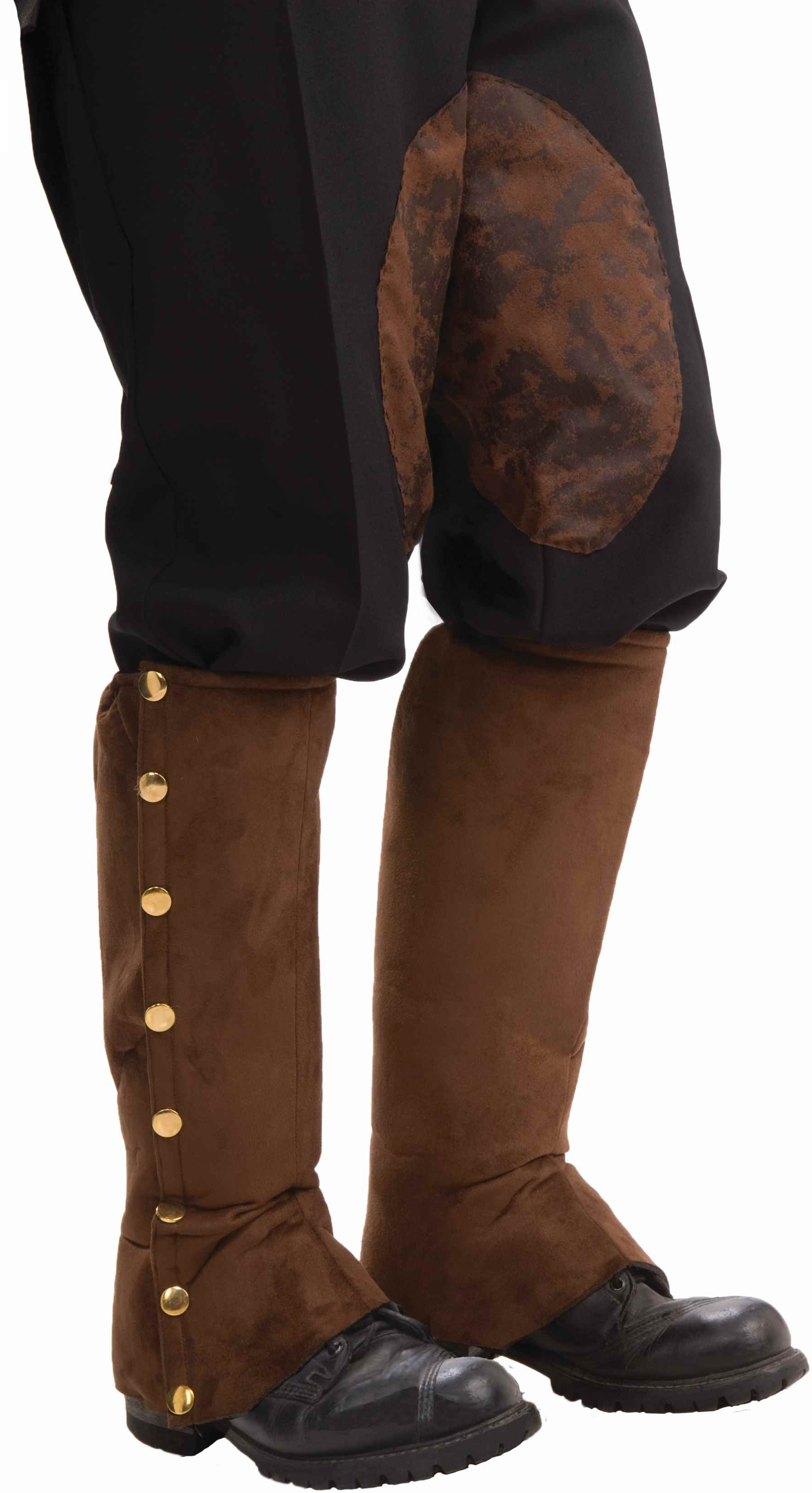 Forum Novelties Inc Women's Steampunk Male Spats Brown Adult - Brown