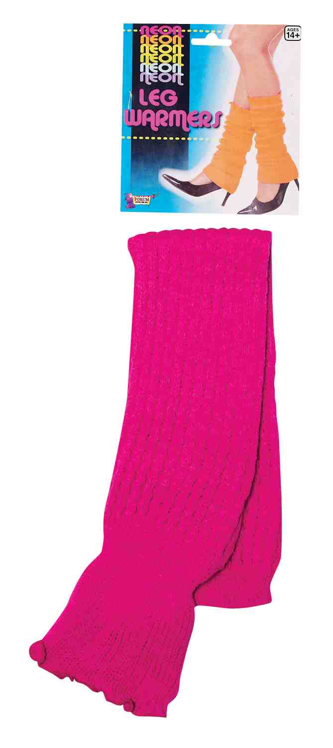 Forum Novelties Inc Women's Neon Leg Warmers - Orange