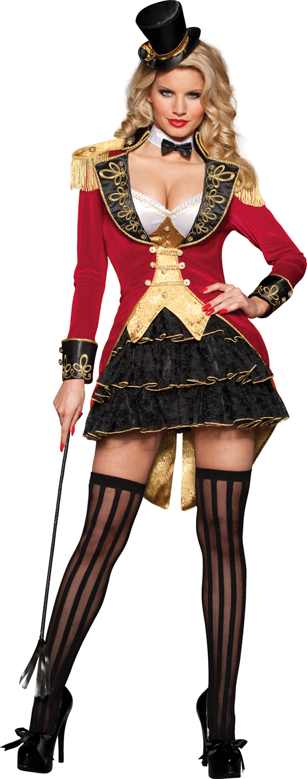 In Character Costumes Women's Big Top Tease Adult Costume - Red/Black - Large