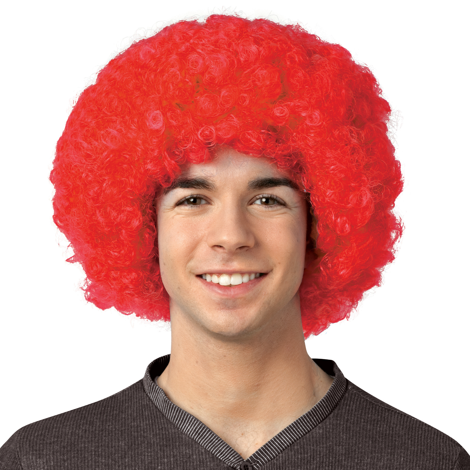 Rasta Imposta Women's Crayola Red Afro Adult Wig - Red - One-Size