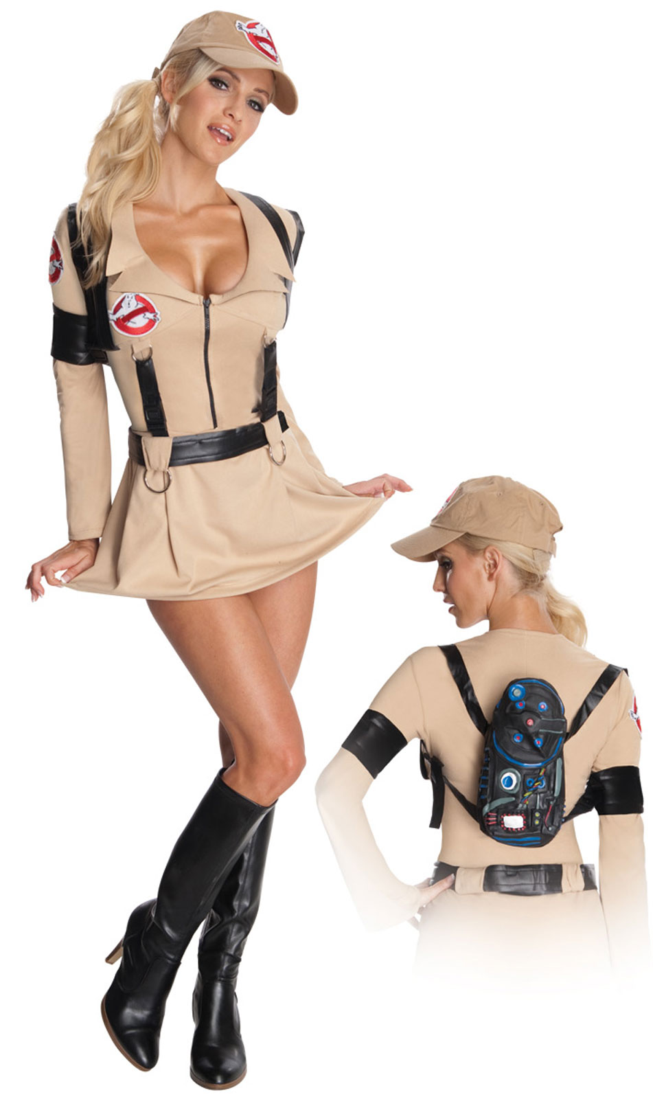 Rubie's Costume Co Women's Ghostbusters Sexy Adult Costume - Tan - Large