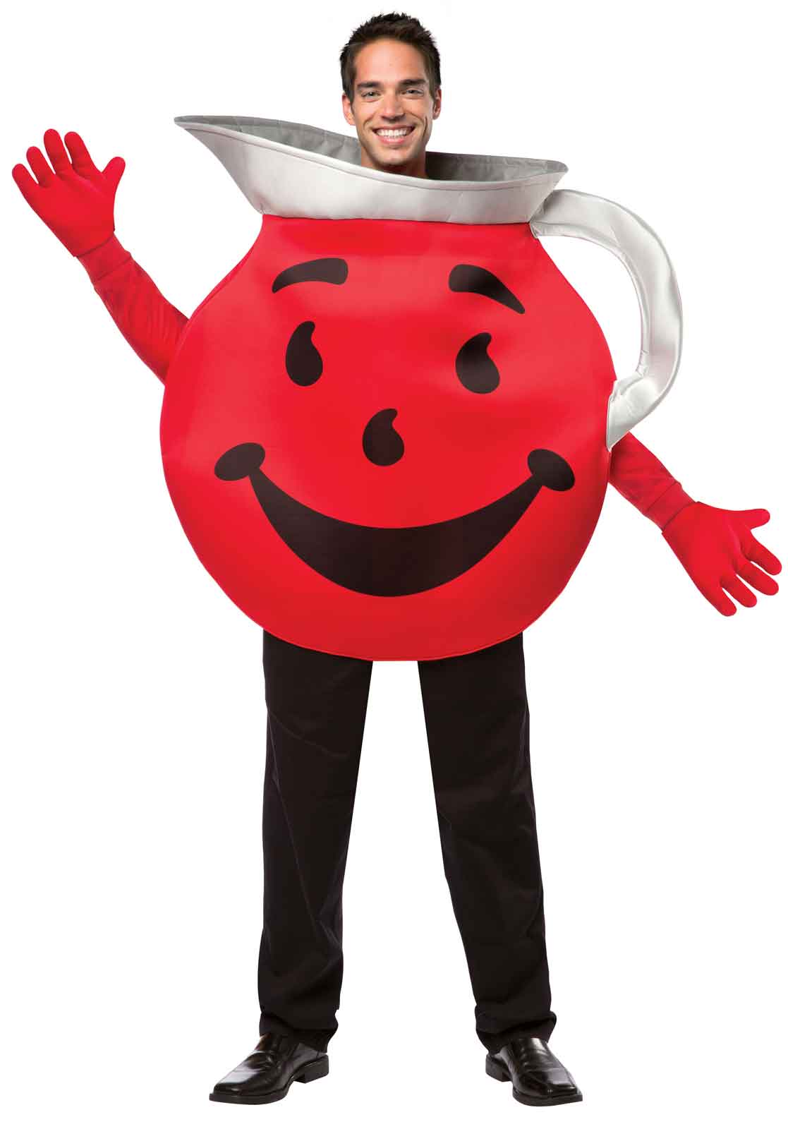 Rasta Imposta Men's Kool Aid Adult Costume - Red - One-Size