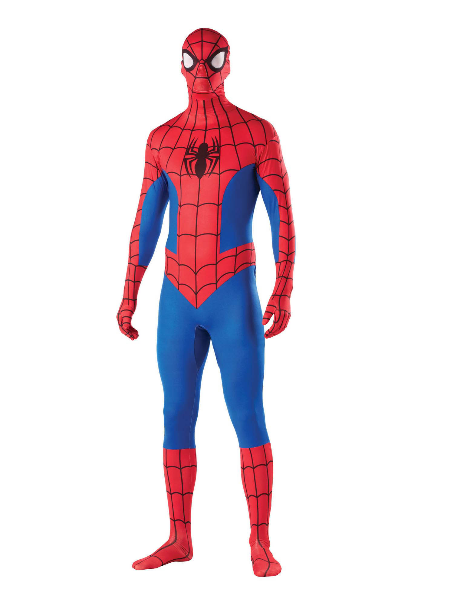 Rubie's Costume Co Men's Spider-Man Adult Bodysuit Costume - Red - Large