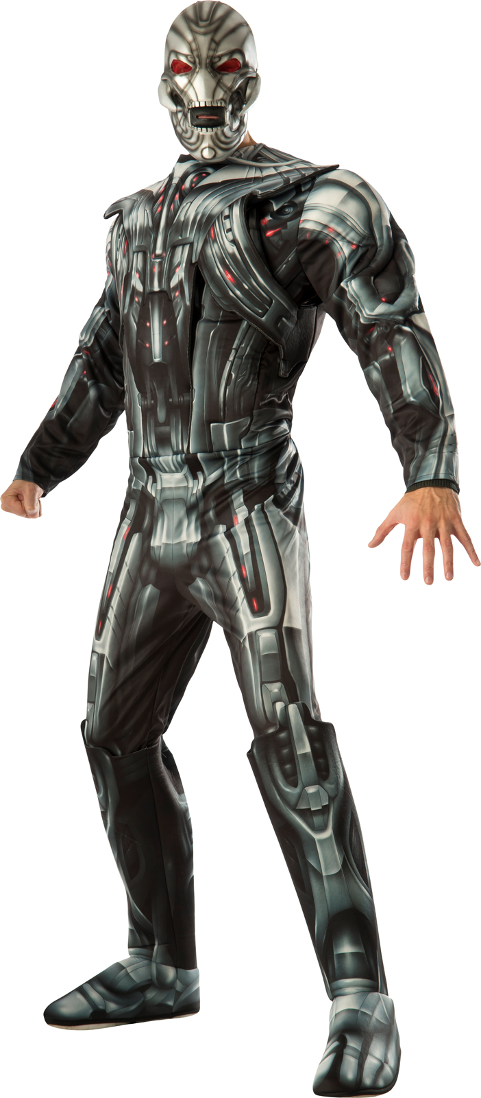 Rubie's Costume Co Men's Avengers 2 - Age of Ultron: Ultron Deluxe Adult Costume - Silver - One-Size