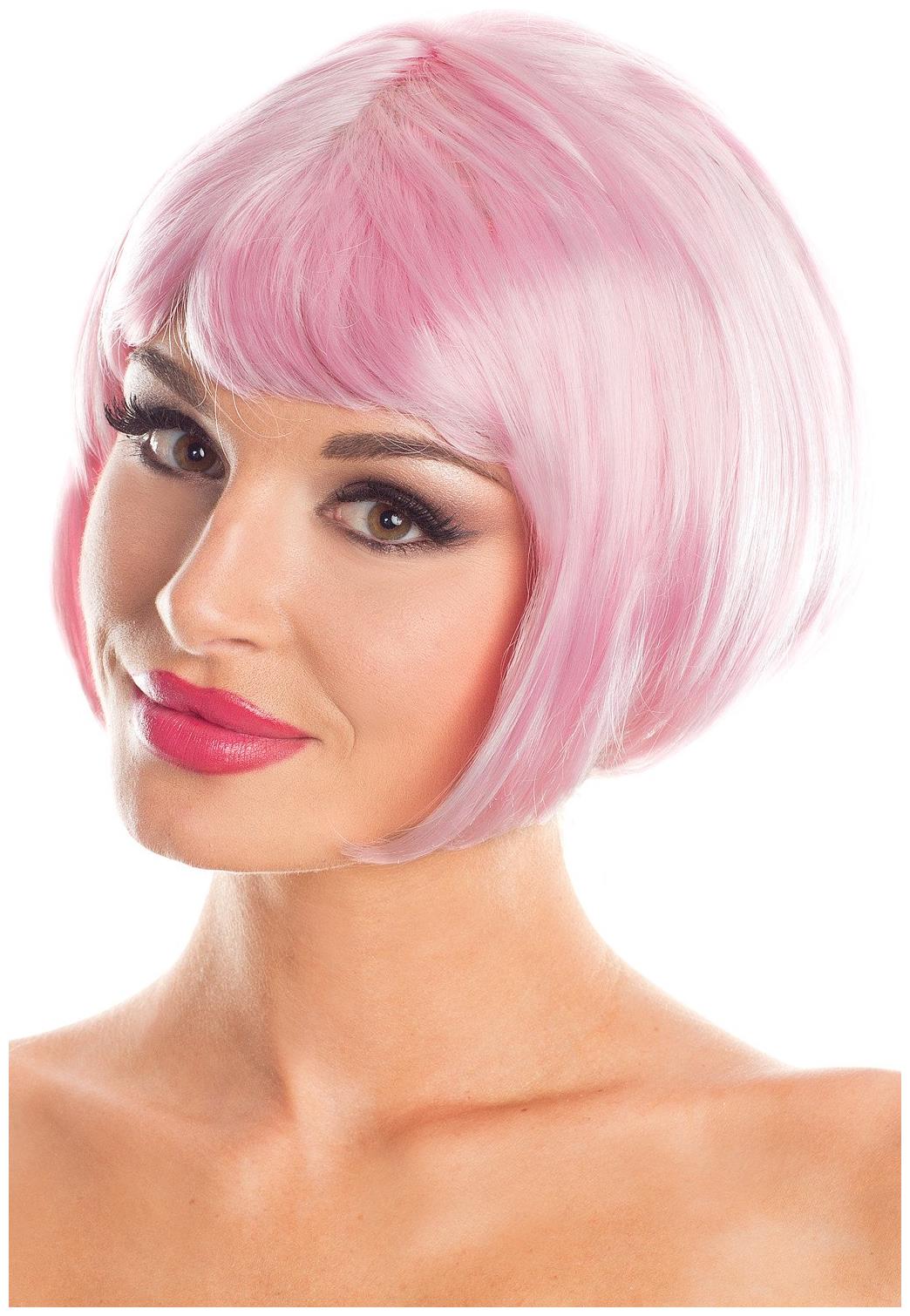 Be wicked Women's Solid Color Short Bob Wig - Purple - O/S