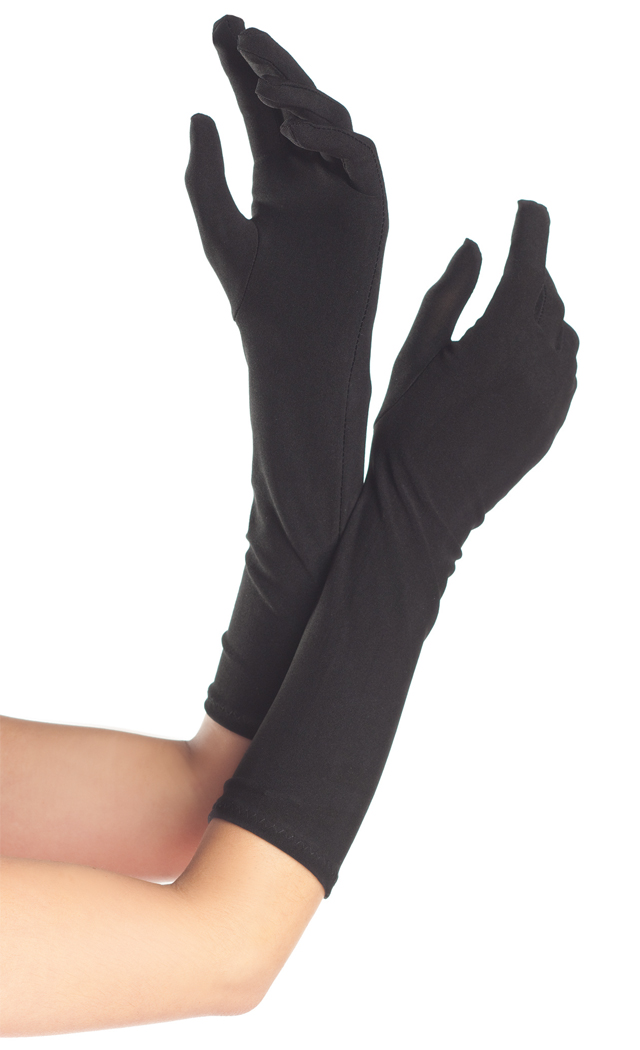 Be wicked Women's 100% Polyester Gloves - White - 21cm