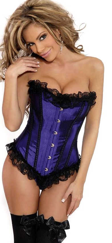 Daisy Corsets Women's Strapless Ruffled Corset - 2X