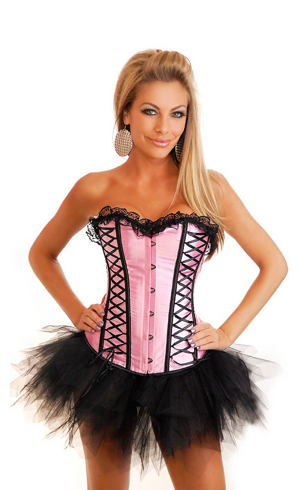 Daisy Corsets Women's Burlesque Corset and Pettiskirt - 2X