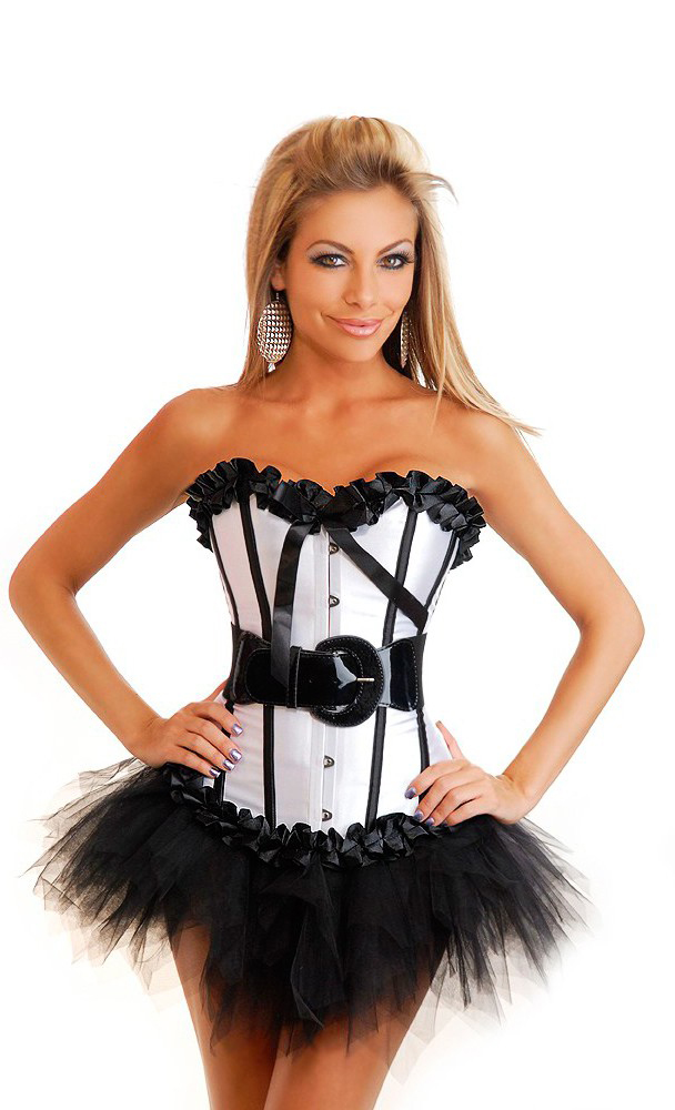 Daisy Corsets Women's Pin-Up Beauty Corset and Pettiskirt - 2X