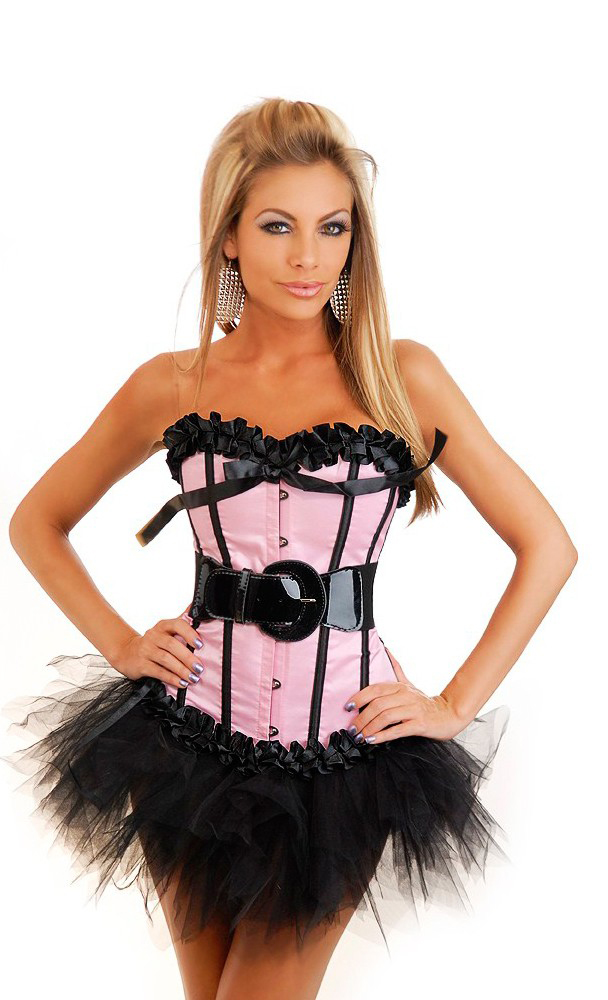 Daisy Corsets Women's Pin-Up Beauty Corset and Pettiskirt - 2X