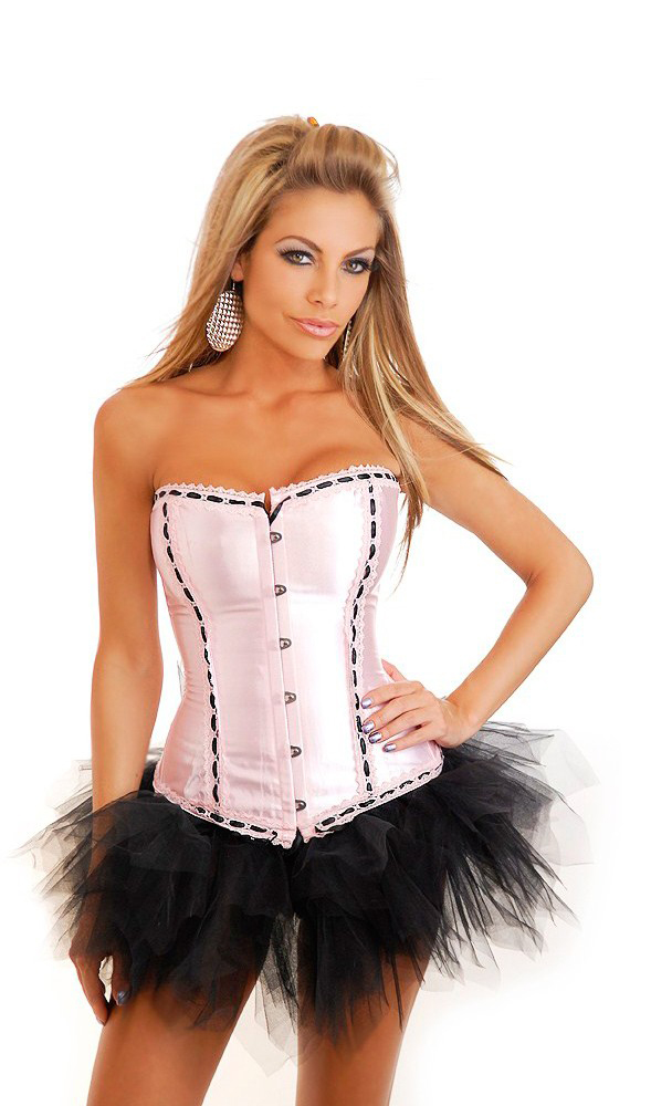 Daisy Corsets Women's Burlesque Corset and Pettiskirt - 2X