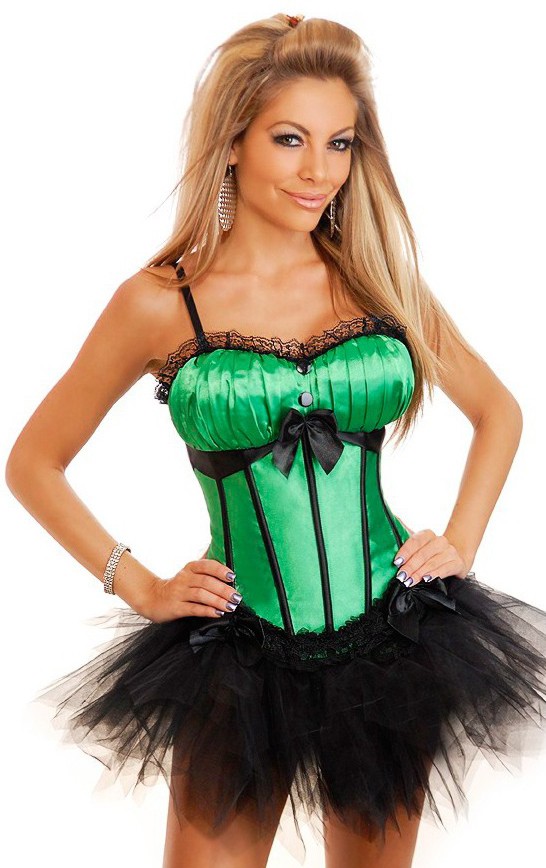 Daisy Corsets Women's Peasant Princess Corset and Pettiskirt - 2X