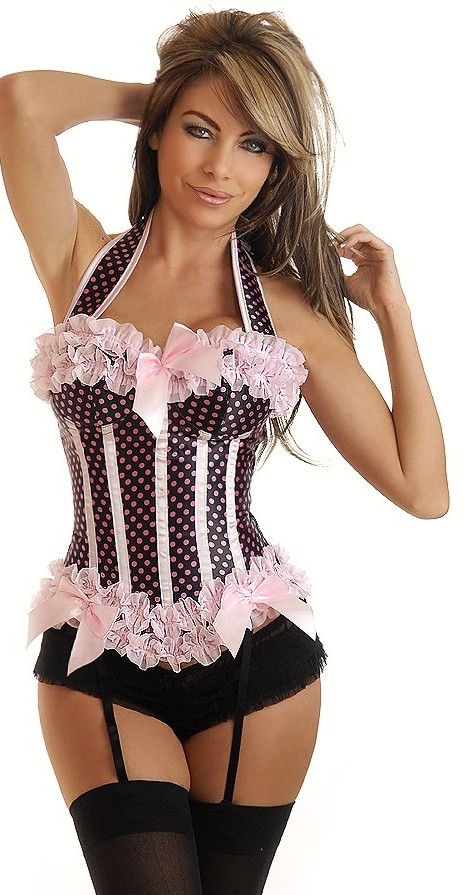 Daisy Corsets Women's Burlesque Halter Underwire Corset - 2X