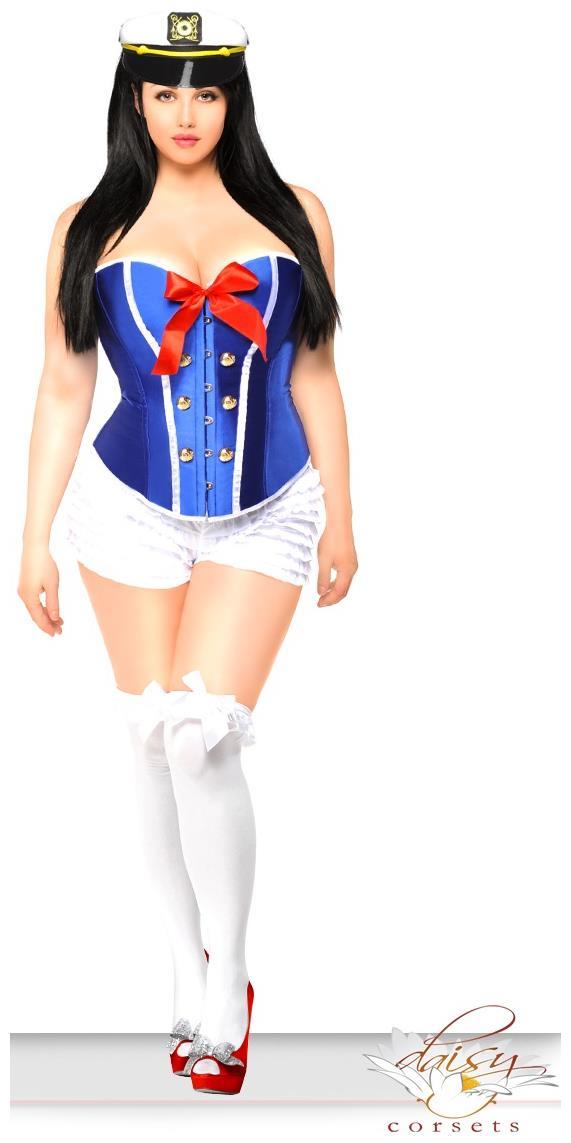 Daisy Corsets Women's 2 PC Pin-Up Sailor Costume - 2X