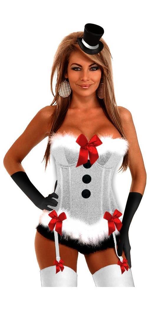 Daisy Corsets Women's 4 PC Sexy Frost Bitten Costume - 2X