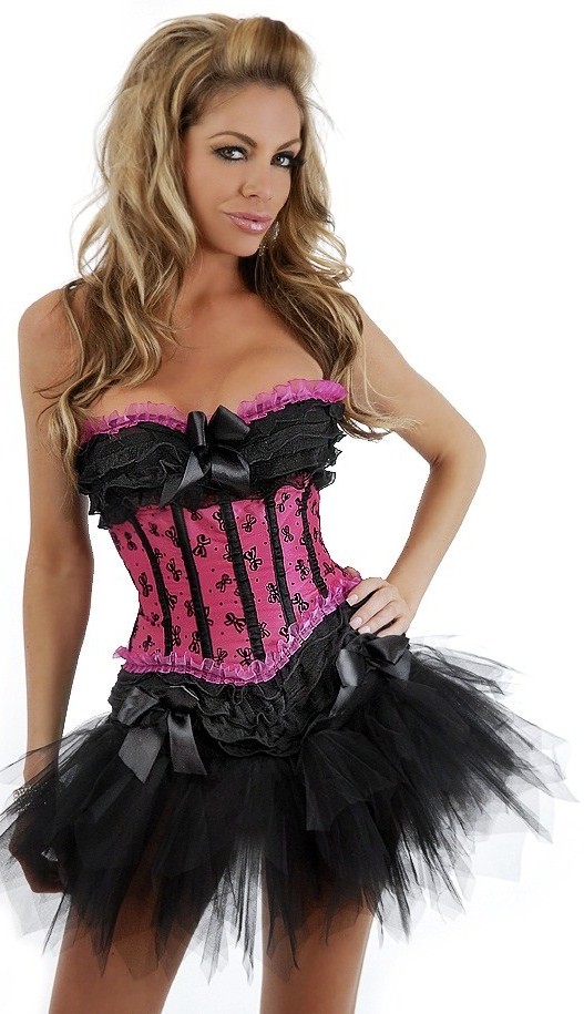 Daisy Corsets Women's Burlesque Corset and Petticoat - 2X