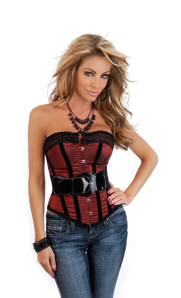 Daisy Corsets Women's Strapless Belted Corset - 2X