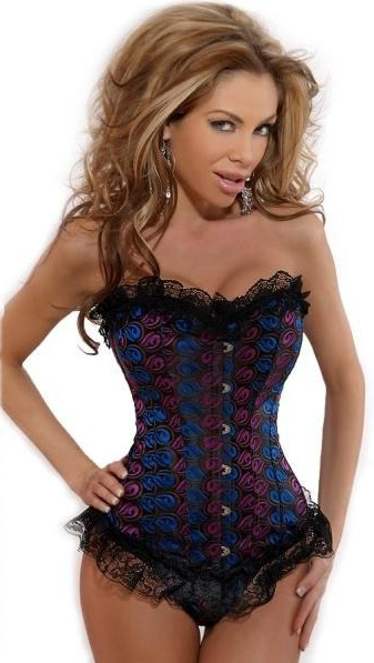 Daisy Corsets Women's Strapless Ruffled Corset - 2X