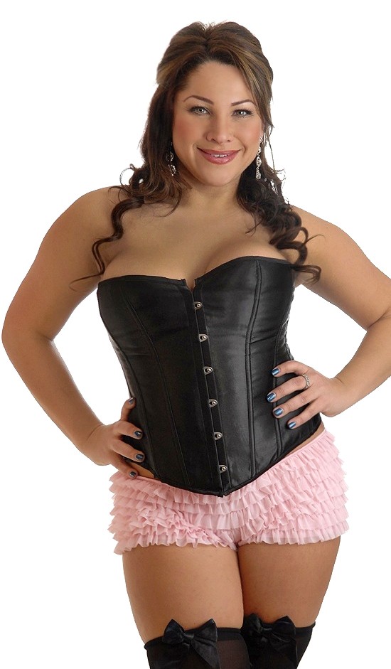 Daisy Corsets Women's Plus Size Strapless Midnight Corset - 2X