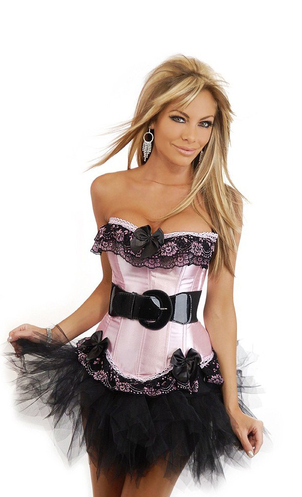 Daisy Corsets Women's Burlesque Corset and Pettiskirt - 2X