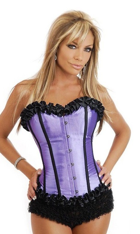 Daisy Corsets Women's Strapless Burlesque Corset - 2X for Mardi Gras