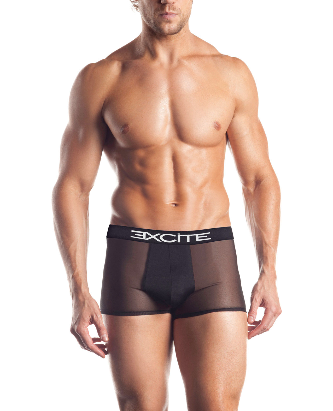 Fantasy Lingerie Men's Excite Extreme Series Mesh Boxer - OS